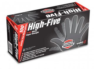 Nitrile Black Powderfree Gloves - High Five