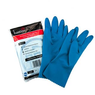 Rubber Gloves Silverline Blue Small - UniPak