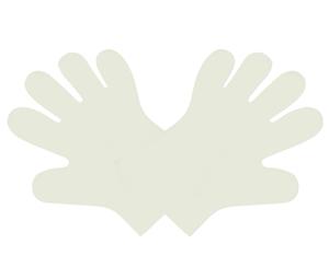 Food Prep Gloves Clear - Medium - Vegware - Carton
