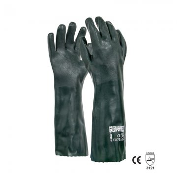 GREEN SHIELD' PVC double dipped glove, 45cm - Esko