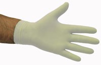 White Economy Latex Gloves Powder Free - Selfgard