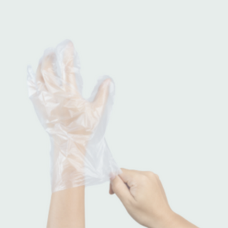 Plastic Stretch Gloves for Food Prep